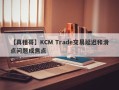 【真相哥】KCM Trade交易延迟和滑点问题成焦点