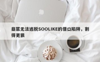 韭菜无法逃脱SOOLIKE的借口陷阱，割得更狠