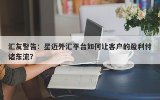 汇友警告：星迈外汇平台如何让客户的盈利付诸东流？