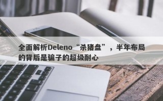 全面解析Deleno“杀猪盘”，半年布局的背后是骗子的超级耐心