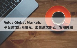 Velos Global Markets平台恶性行为曝光，出金请求拖延，客服失联