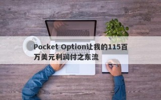 Pocket Option让我的115百万美元利润付之东流