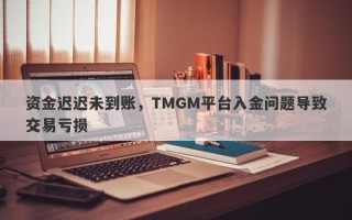 资金迟迟未到账，TMGM平台入金问题导致交易亏损