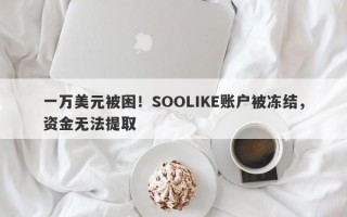 一万美元被困！SOOLIKE账户被冻结，资金无法提取