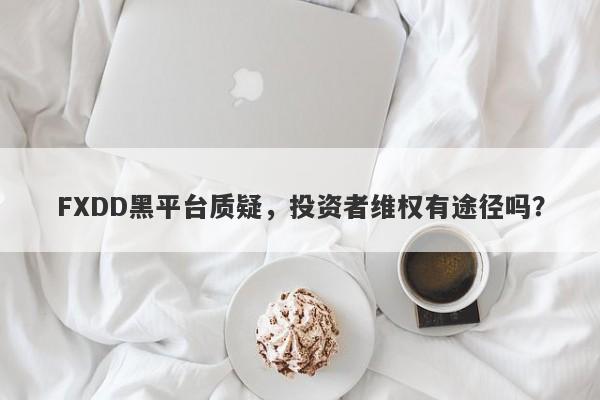 FXDD黑平台质疑，投资者维权有途径吗？-第1张图片-要懂汇