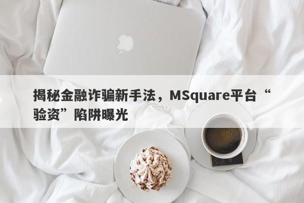 揭秘金融诈骗新手法，MSquare平台“验资”陷阱曝光-第1张图片-要懂汇