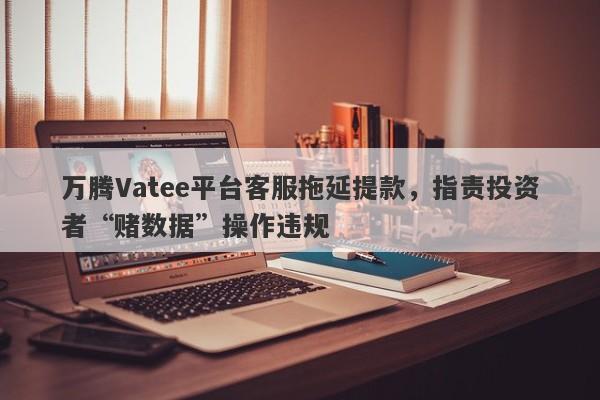 万腾Vatee平台客服拖延提款，指责投资者“赌数据”操作违规-第1张图片-要懂汇