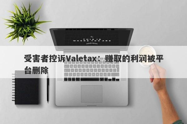 受害者控诉Valetax：赚取的利润被平台删除-第1张图片-要懂汇