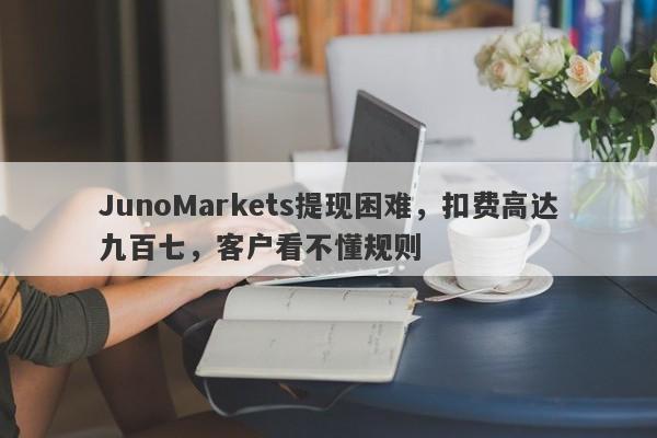 JunoMarkets提现困难，扣费高达九百七，客户看不懂规则-第1张图片-要懂汇