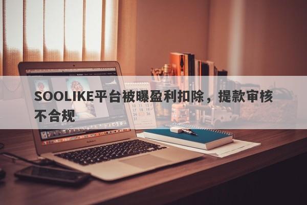 SOOLIKE平台被曝盈利扣除，提款审核不合规-第1张图片-要懂汇