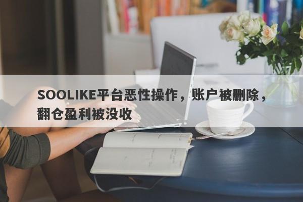 SOOLIKE平台恶性操作，账户被删除，翻仓盈利被没收-第1张图片-要懂汇