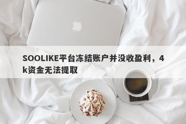 SOOLIKE平台冻结账户并没收盈利，4k资金无法提取-第1张图片-要懂汇