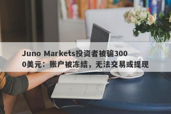 Juno Markets投资者被骗3000美元：账户被冻结，无法交易或提现-第1张图片-要懂汇