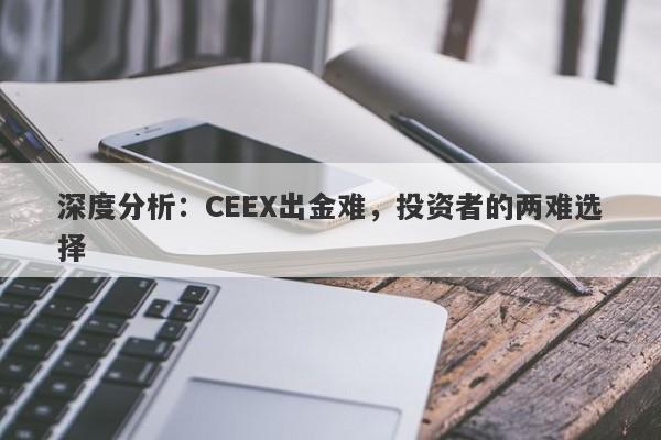 深度分析：CEEX出金难，投资者的两难选择-第1张图片-要懂汇