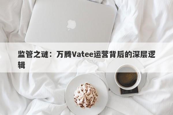 监管之谜：万腾Vatee运营背后的深层逻辑-第1张图片-要懂汇